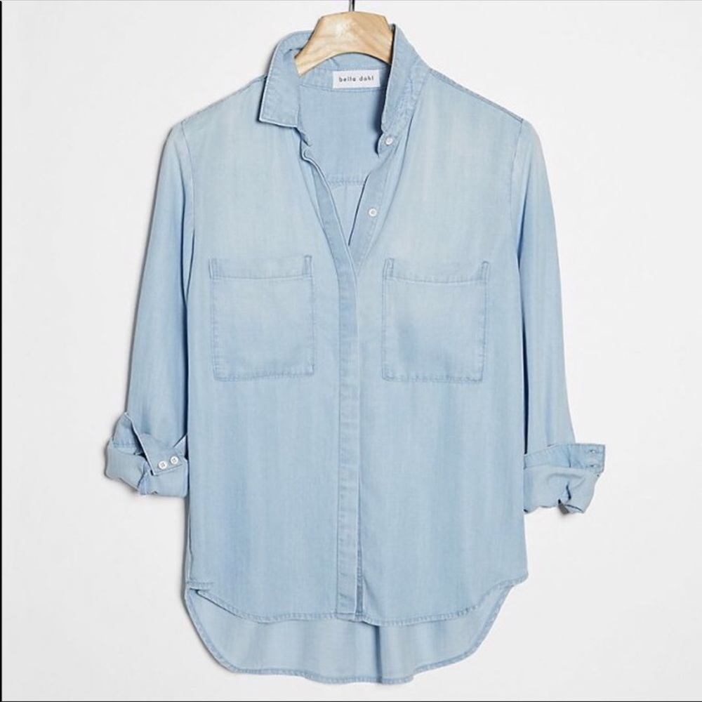 Anthropologie Cloth & Stein Chambray Shirt